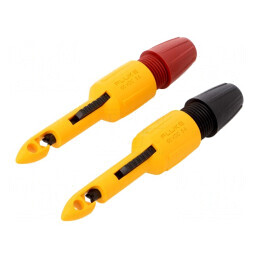 Terminal de măsurare negru şi roşu 2mm FLUKE TP82 | Electronic-mag.ro | Componente Electronice