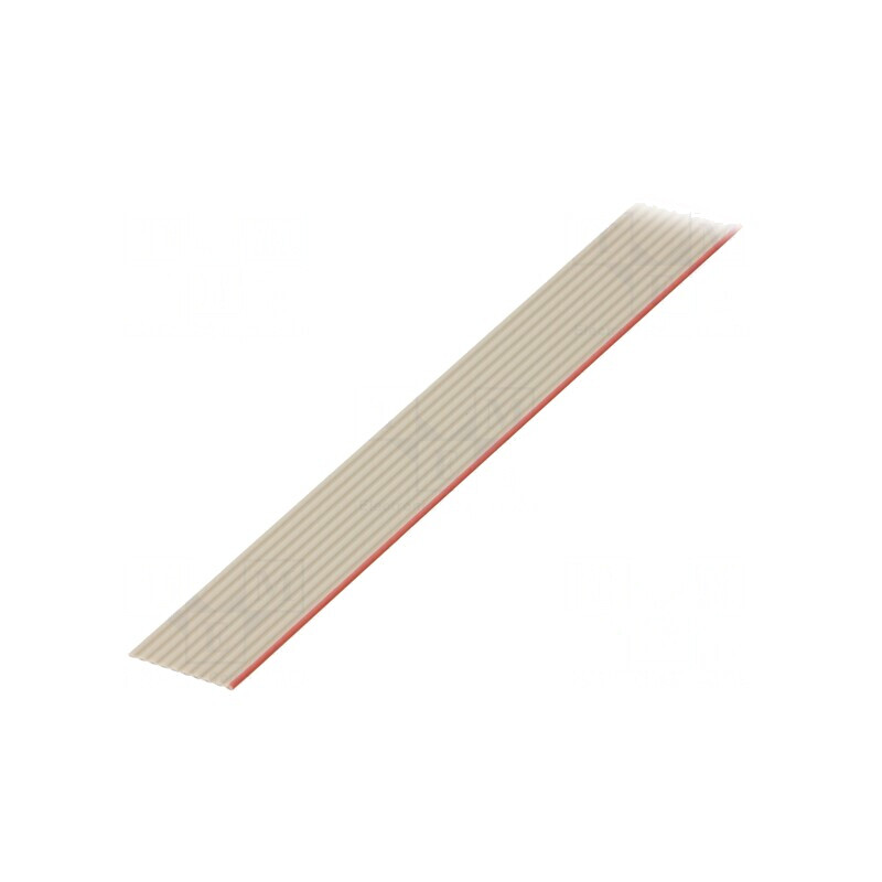 Cablu bandă neecranat 10x28AWG 1,27mm PVC | Electronic-mag.ro | Componente Electronice