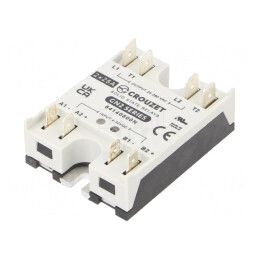 Releu Semiconductor 25A 1-Fazat 24-280VAC | Electronic-mag.ro | Componente Electronice
