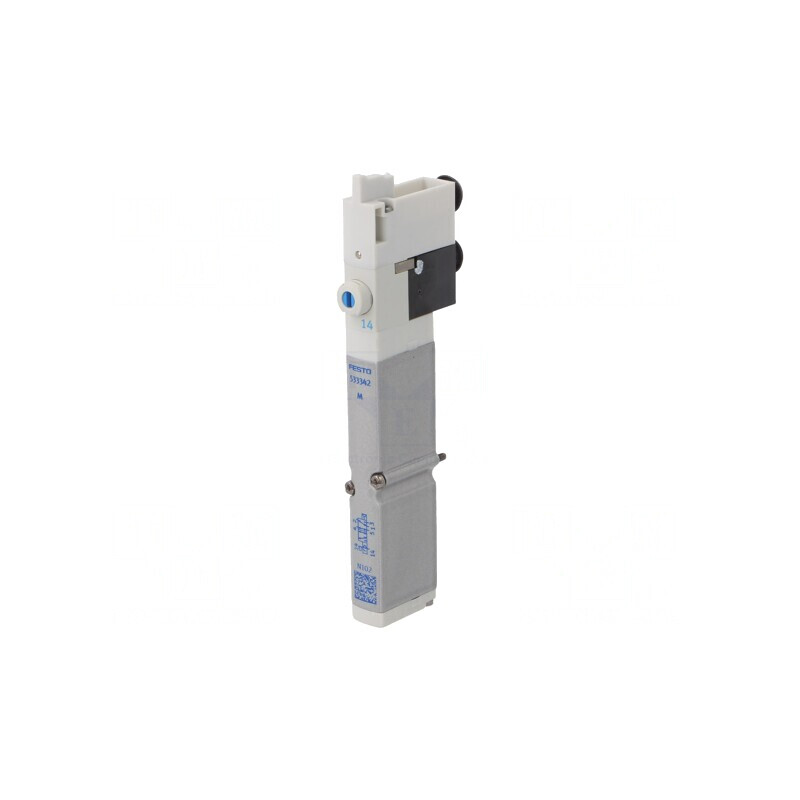 Ventil electromagnetic 5/2 monostabil aluminiu 0,9-10 bar | Electronic-mag.ro | Componente Electronice