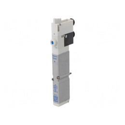 Ventil electromagnetic 5/2 monostabil aluminiu 0,9-10 bar | Electronic-mag.ro | Componente Electronice