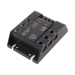 Releu Semiconductor 50A 3-Fazat pe Panou 24-240VAC | Electronic-mag.ro | Componente Electronice