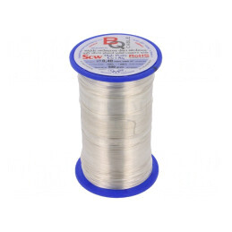 Sârmă Cupru Argintată 0,4mm 500g | Electronic-mag.ro | Componente Electronice