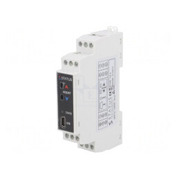 Adaptor de Temperatură 12-30VDC 4-20mA pentru Șină DIN
