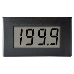 Ampermetru Digital LCD 3.5 Cifre pentru Panou | Electronic-mag.ro | Componente Electronice