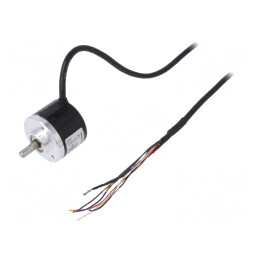 Encoder Incremental 12-24VDC 500 imp/rotație IP50 ax 6mm | Electronic-mag.ro | Componente Electronice