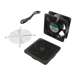 Ventilator AC Axial 230VAC 124x124x55mm | Electronic-mag.ro | Componente Electronice