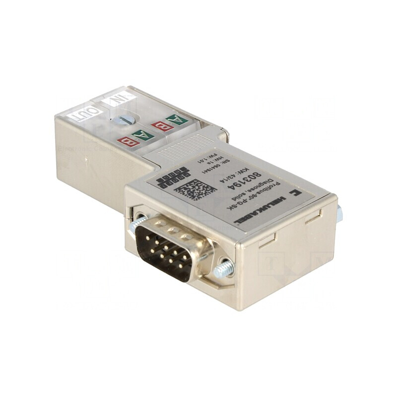 Conector D-Sub 9-Pin 90° IDC pe Cablu | Electronic-mag.ro | Componente Electronice