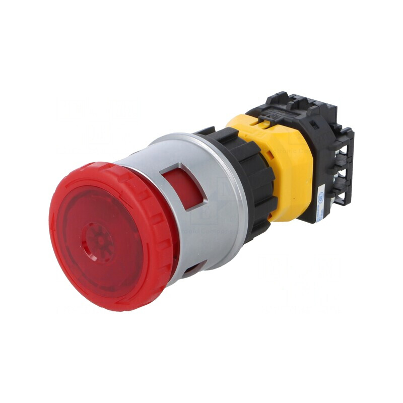 "Comutator de Siguranță 30mm 2 NC 2 NO Roșu XN4E-LL412Q4MR" | Electronic-mag.ro | Componente Electronice
