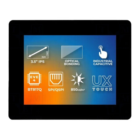 Afişaj TFT 3,5" 320x240 LED RGB | Electronic-mag.ro | Componente Electronice