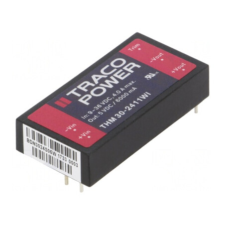Convertor DC/DC 30W 9-36V la 5V 6000mA | Electronic-mag.ro | Componente Electronice