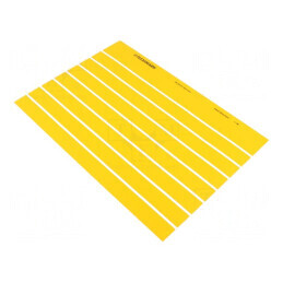 Etichetă Autoadezivă Galbenă 20x8mm FLEXIMARK® | Electronic-mag.ro | Componente Electronice