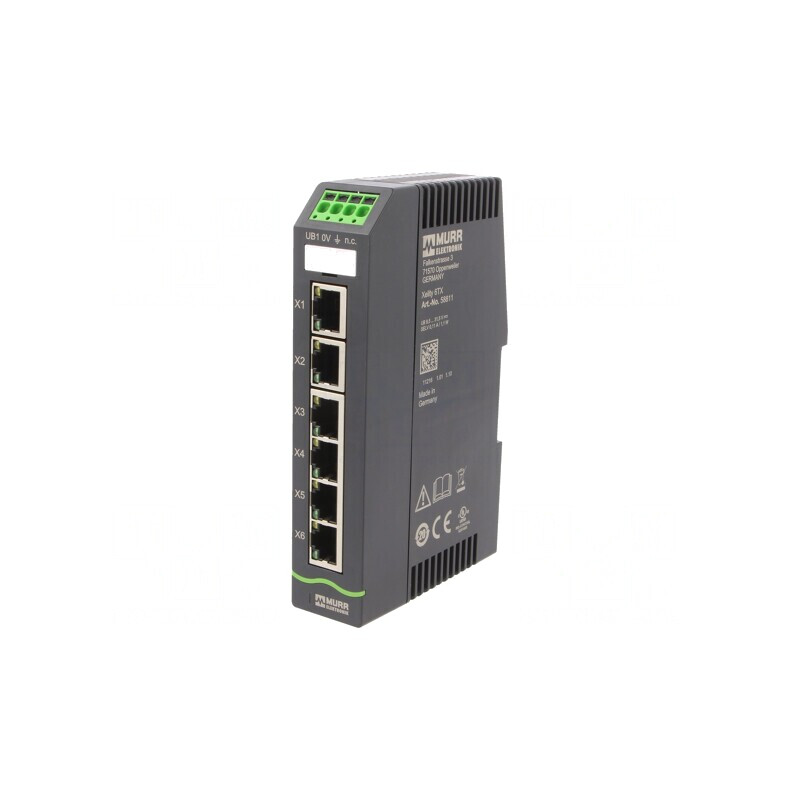 Switch Ethernet Neadministrabil 6 Porturi 9.5-31.5VDC | Electronic-mag.ro | Componente Electronice Switch Ethernet Neadministrabil 6 Porturi 9.5-31.5VDC | Electronic-mag.ro | Componente Electronice