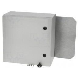 Carcasă montare pe perete 300x300x210mm gri | Electronic-mag.ro | Componente Electronice