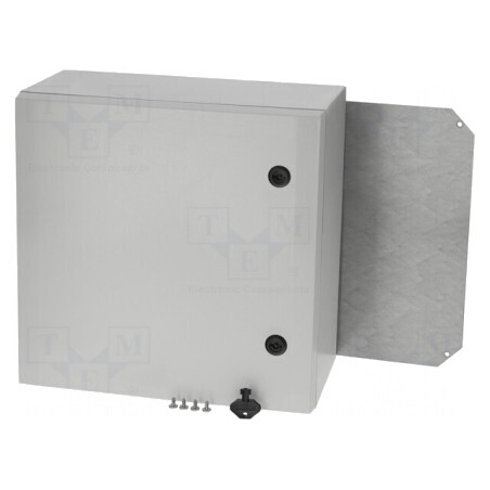 Carcasă montare pe perete 300x300x210mm gri | Electronic-mag.ro | Componente Electronice