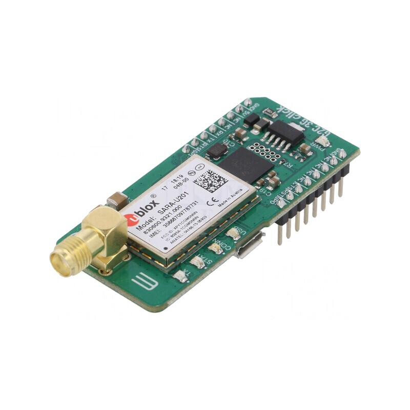 3G GPIO UART Click Board with Cloud Connectivity | Electronic-mag.ro | Componente Electronice