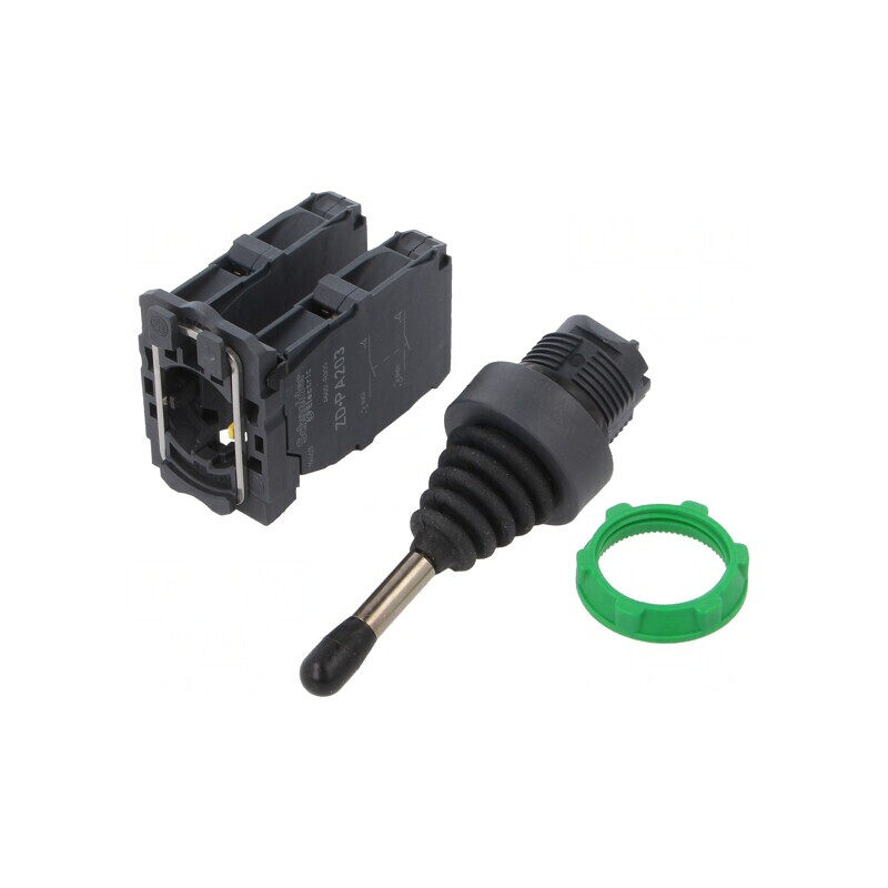 Joystick Comutator 22mm 4 NO Negru | Electronic-mag.ro | Componente Electronice