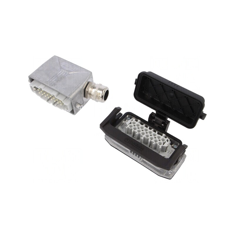 Conector HDC 16P 500V 16A | Electronic-mag.ro | Componente Electronice