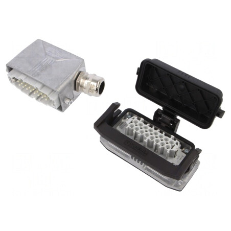Conector HDC 16P 500V 16A | Electronic-mag.ro | Componente Electronice