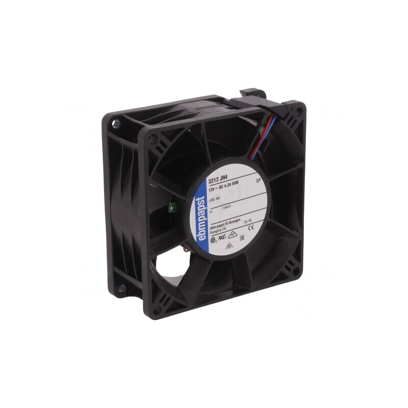 Ventilator axial 12V 92mm cu bilă | Electronic-mag.ro | Componente Electronice