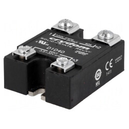 Releu Semiconductor 40A 3.5-32VDC 1-100VDC | Electronic-mag.ro | Componente Electronice