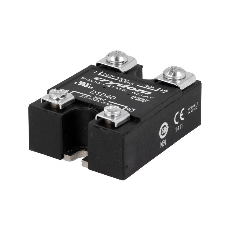 Releu Semiconductor 40A 3.5-32VDC 1-100VDC | Electronic-mag.ro | Componente Electronice Releu Semiconductor 40A 3.5-32VDC 1-100VDC | Electronic-mag.ro | Componente Electronice