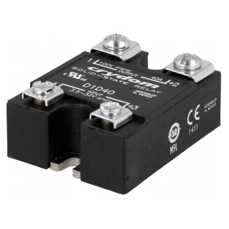 Releu Semiconductor 40A 3.5-32VDC 1-100VDC | Electronic-mag.ro | Componente Electronice
