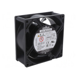 Ventilator axial 230VAC 92x92x38mm 60m3/h 40dBA cu bilă | Electronic-mag.ro | Componente Electronice