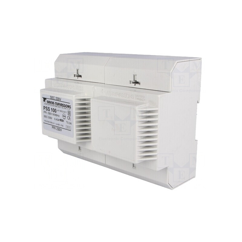 Transformator de Alimentare 100VA 230VAC pentru Șină DIN | Electronic-mag.ro | Componente Electronice