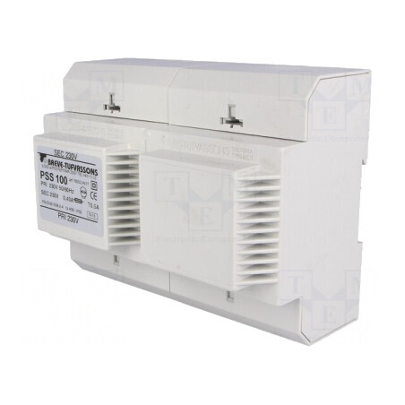 Transformator de Alimentare 100VA 230VAC pentru Șină DIN | Electronic-mag.ro | Componente Electronice
