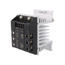 Releu Semiconductor 30A 3-Fazat 24-240VAC SRH3-1230 | Electronic-mag.ro | Componente Electronice