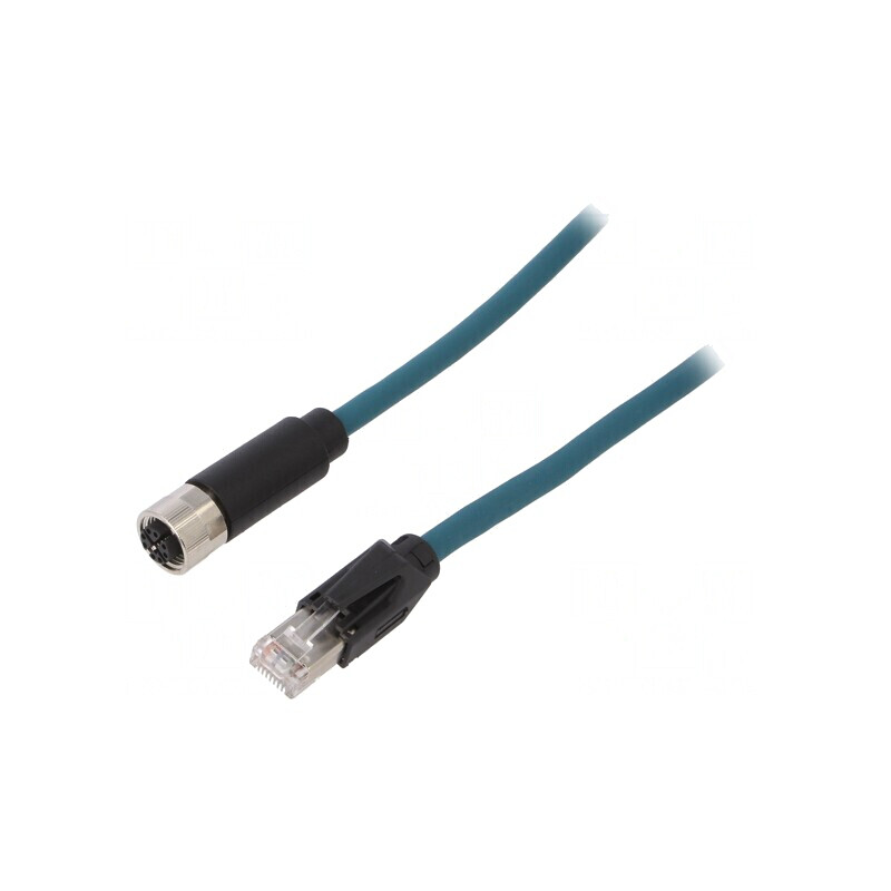 Cablu senzori/automatizări 8 PIN mamă X-ProfiNET 5m | Electronic-mag.ro | Componente Electronice