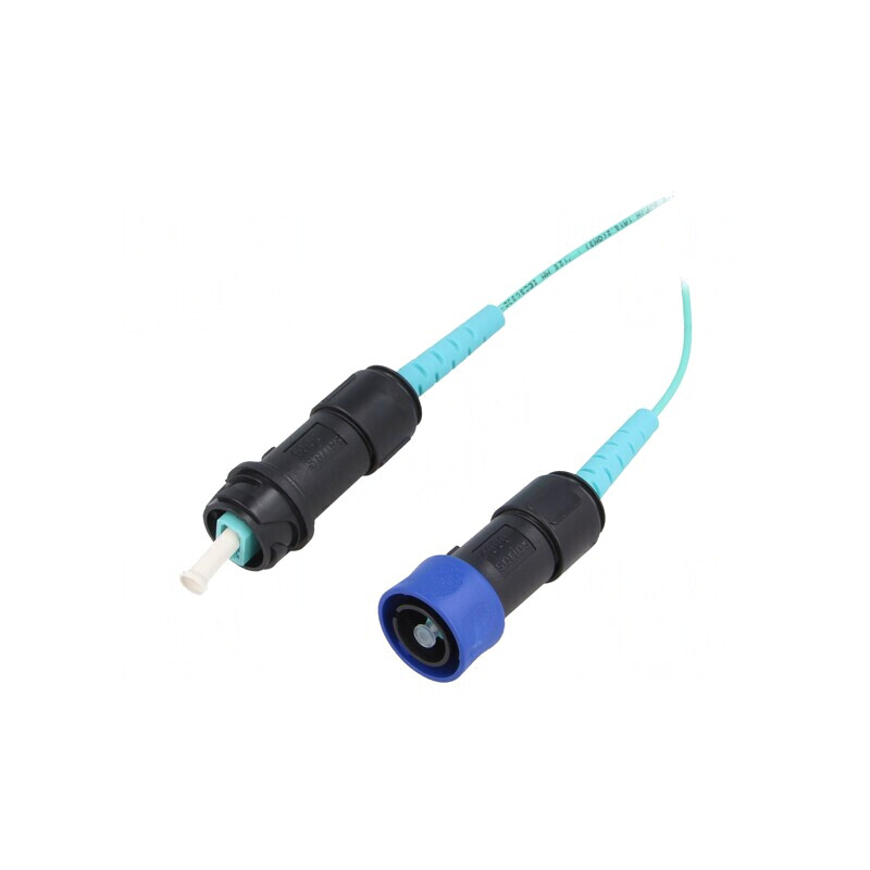 Patch Cord Fibră Optică Multimod Simplex Baionetă | Electronic-mag.ro | Componente Electronice
