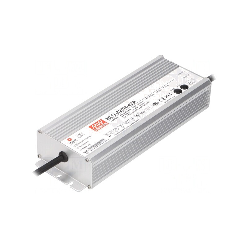 Alimentator LED 320W 42V 3,8-7,65A 90-305VAC HLG-320H-42A | Electronic-mag.ro | Componente Electronice Alimentator LED 320W 42V 3,8-7,65A 90-305VAC HLG-320H-42A | Electronic-mag.ro | Componente Electronice