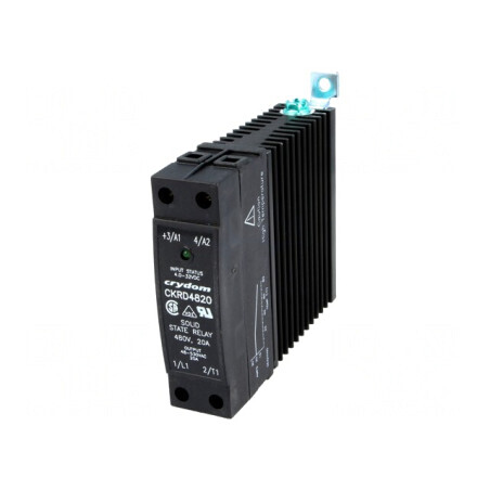 Releu Semiconductor 20A 1-Fazat 4-32VDC 48-530VAC | Electronic-mag.ro | Componente Electronice