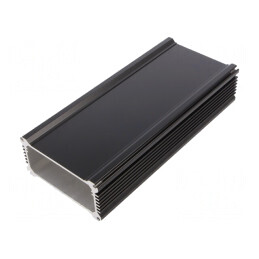Carcasă Aluminiu Neagră IP67 106x240x56mm