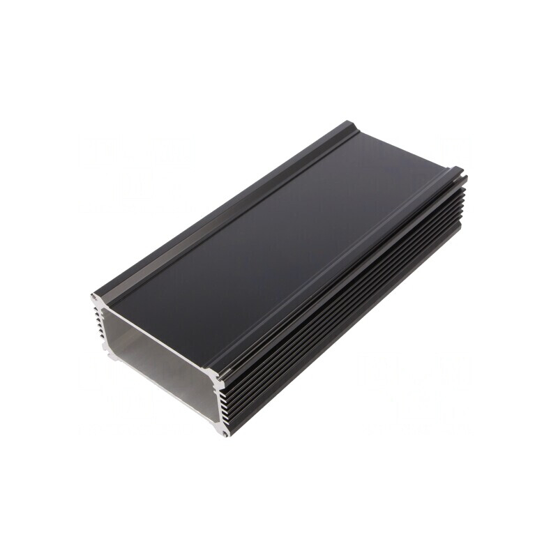Carcasă Aluminiu Neagră IP67 106x240x56mm | Electronic-mag.ro | Componente Electronice