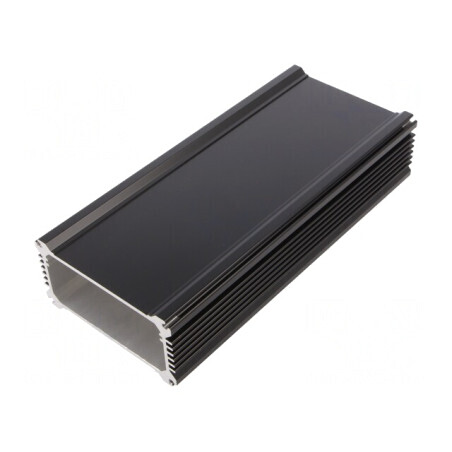 Carcasă Aluminiu Neagră IP67 106x240x56mm | Electronic-mag.ro | Componente Electronice