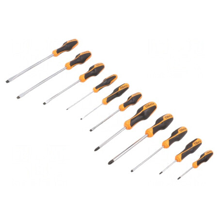 Kit Şurubelniţe Phillips și Plată BETAGRIP 12 Bucăți | Electronic-mag.ro | Componente Electronice