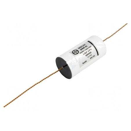 Condensator cupru-polipropilenă 1uF 600VDC 2% 35.9x60mm | Electronic-mag.ro | Componente Electronice
