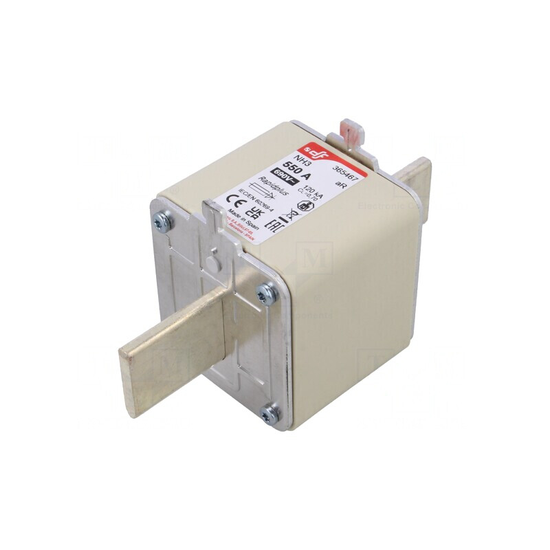 Siguranță NH3 550A 690VAC 550VDC Argintie | Electronic-mag.ro | Componente Electronice Siguranță NH3 550A 690VAC 550VDC Argintie | Electronic-mag.ro | Componente Electronice