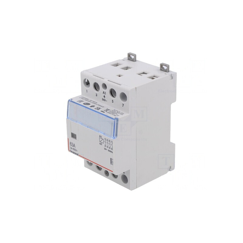 Contactor 4P 24VAC 63A pentru Instalații | Electronic-mag.ro | Componente Electronice