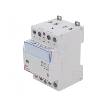 Contactor 4P 24VAC 63A pentru Instalații | Electronic-mag.ro | Componente Electronice