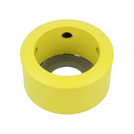 Colier de protecție metalic galben Ø57,6x50,1mm | Electronic-mag.ro | Componente Electronice
