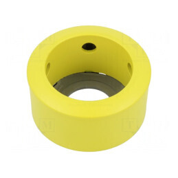Colier de protecție metalic galben Ø57,6x50,1mm | Electronic-mag.ro | Componente Electronice