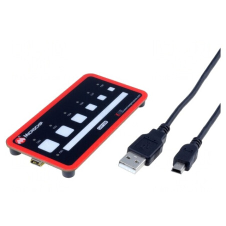 Kit Evaluare PIC16 cu USB și Placă Prototip DM160223 | Electronic-mag.ro | Componente Electronice