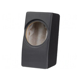 Carcasă difuzor MDF neagră piele Mercedes 200mm 8l | Electronic-mag.ro | Componente Electronice
