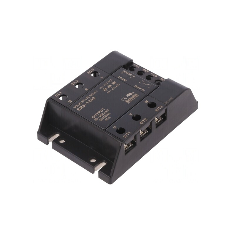 Releu Semiconductor 40A 3-fazat 48-480VAC | Electronic-mag.ro | Componente Electronice
