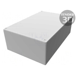 Carcasă universală aluminiu IP65 95x145x49mm 1590W | Electronic-mag.ro | Componente Electronice