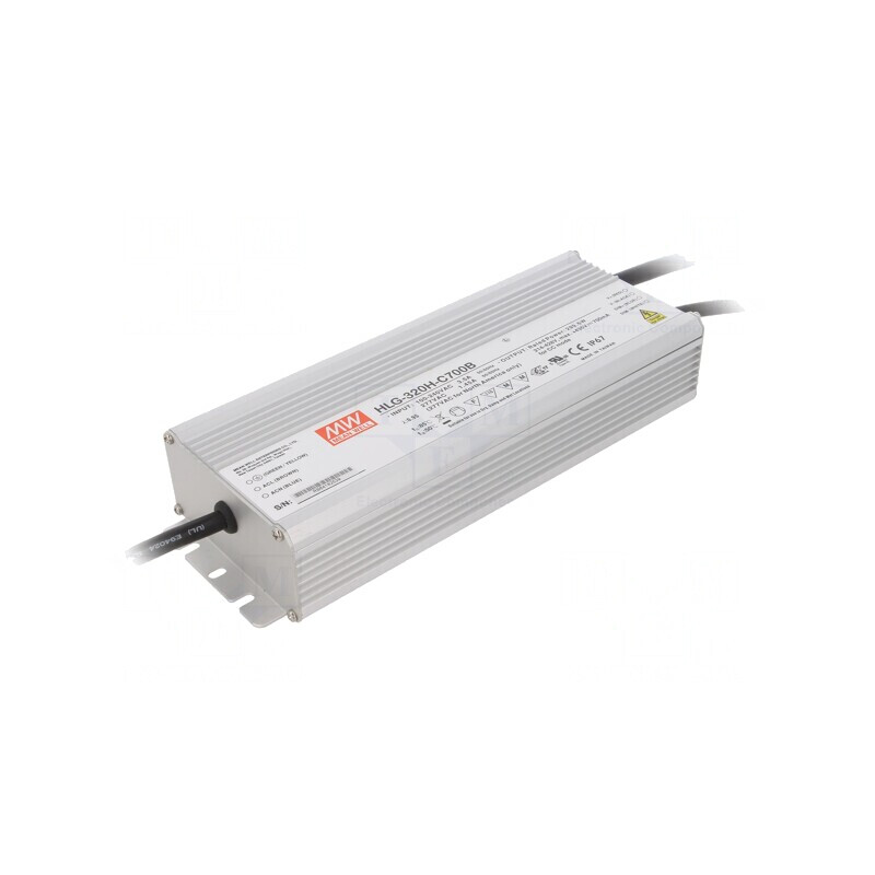Alimentator LED 300W 700mA 90-305VAC HLG-320H-C700B | Electronic-mag.ro | Componente Electronice Alimentator LED 300W 700mA 90-305VAC HLG-320H-C700B | Electronic-mag.ro | Componente Electronice